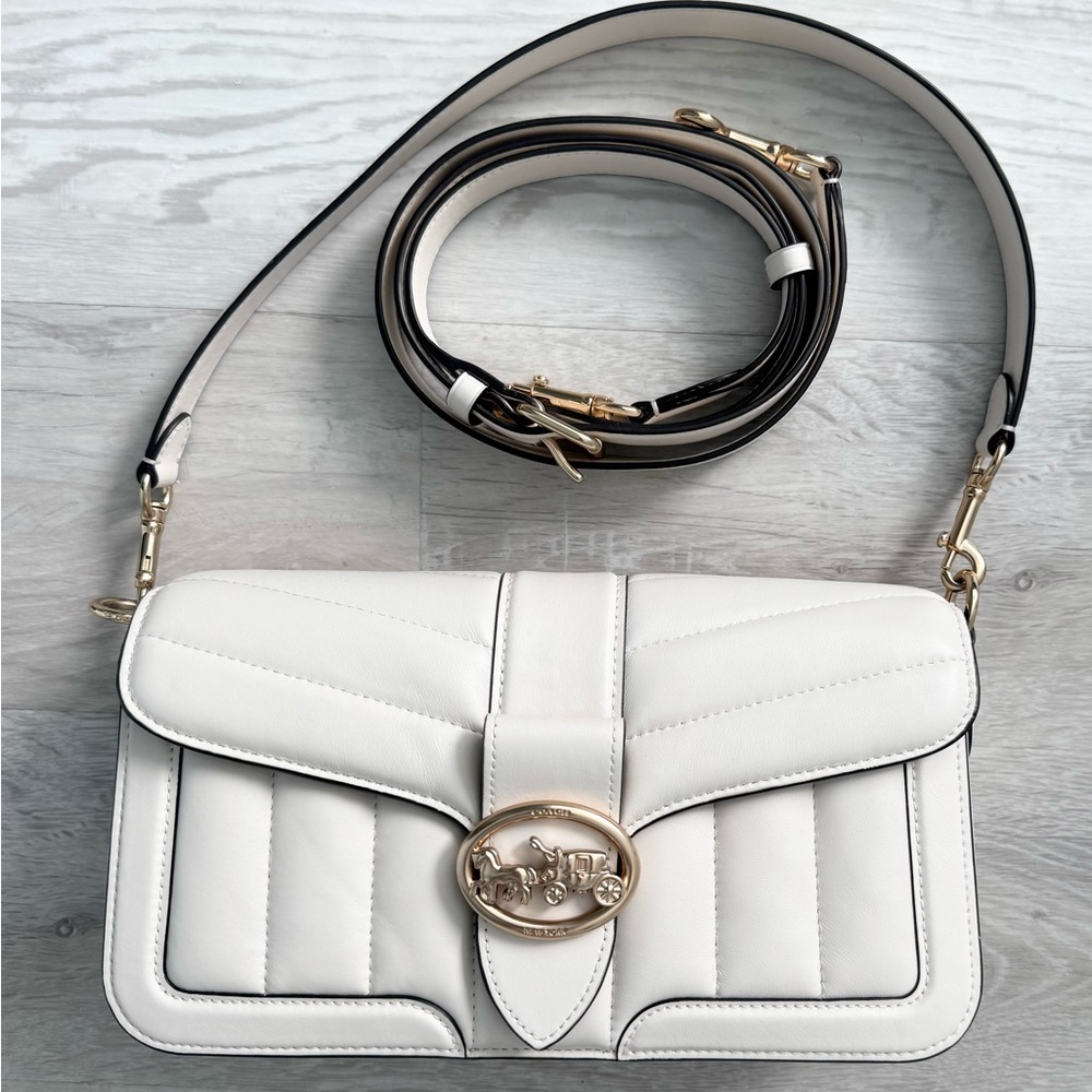 Coach Georgie Shoulder Bag With Puffy Quilting